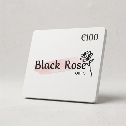 Cartão de Oferta Digital Black Rose