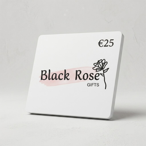 Cartão de Oferta Digital Black Rose