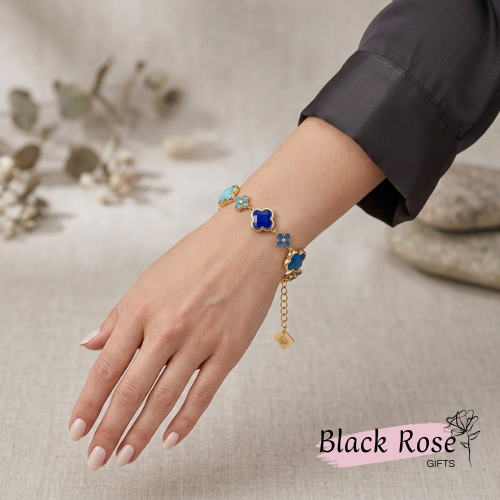 Pulseira Quatrefoil Crystal